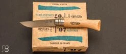Boîte De 12 Couteaux Opinel N°7 Inox Hêtre