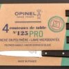 Coffret 4 Couteaux De Table Bon Appetit! Pro Opinel