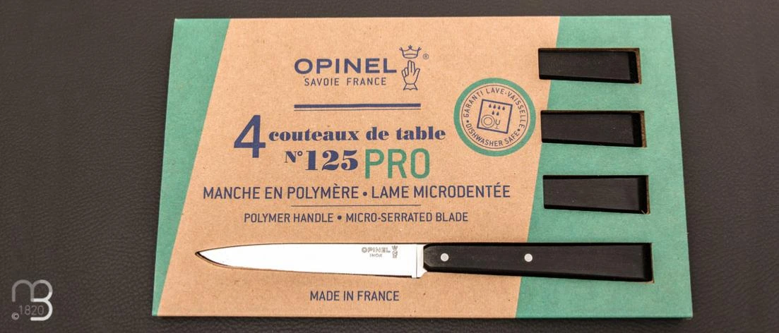 Coffret 4 Couteaux De Table Bon Appetit! Pro Opinel 1 Coffret 4 Couteaux De Table Bon Appetit! Pro Opinel