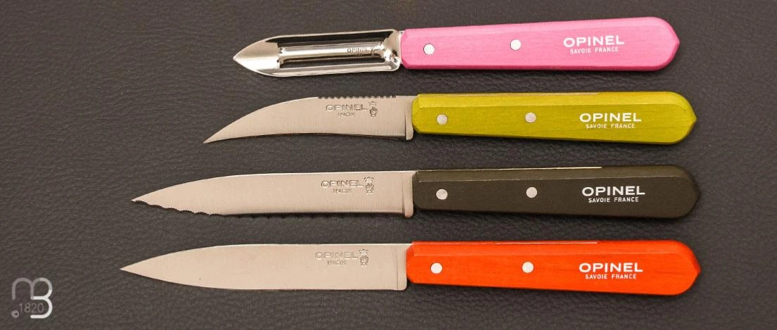 Coffret De Couteaux De Cuisine Opinel Les Essentiels Fifties 2 Coffret De Couteaux De Cuisine Opinel Les Essentiels Fifties – Image 2