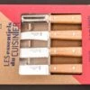 Coffret De Couteaux De Cuisine Opinel Les Essentiels Hêtre Naturel