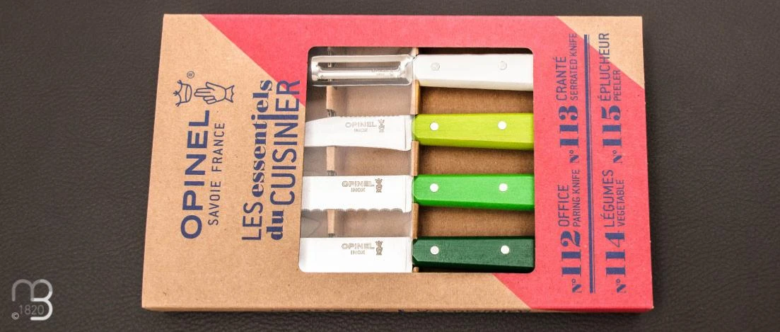 Coffret De Couteaux De Cuisine Opinel Les Essentiels Primavera 2 Coffret De Couteaux De Cuisine Opinel Les Essentiels Primavera – Image 2