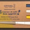 Opinel Coffret 4 Couteaux De Table Céleste