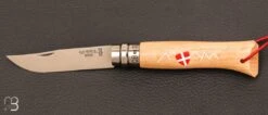 Couteau " Le Savoyard " N°08 Par Opinel - Inox Hêtre