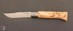 Couteau Opinel N°08 Sampo Bouleau Madré - Série Limitée