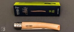 Couteau Opinel Effilé N°10 Inox Hêtre - Nouvelle Version -Promos Opinel Lame Boutique Couteau Opinel effile N 10 inox hetre Nouvelle Version 2 zoom