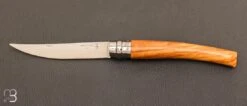Couteau Opinel Effilé N°10 Inox Olivier - Nouvelle Version