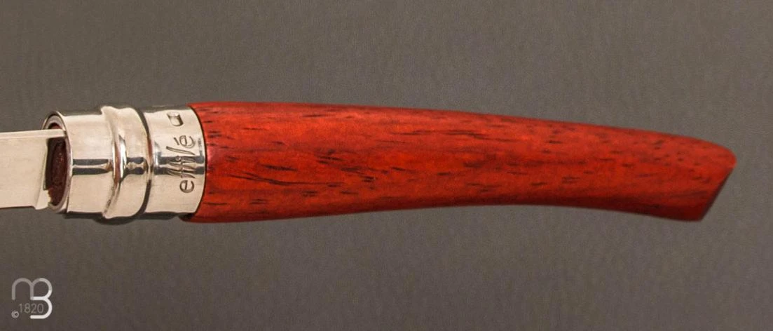 Couteau Opinel Effilé N°10 Inox Padouk - Nouvelle Version 3 Couteau Opinel Effilé N°10 Inox Padouk - Nouvelle Version – Image 3