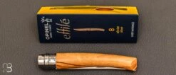 Couteau Opinel Effilé N°8 Inox Olivier - Nouvelle Version -Promos Opinel Lame Boutique Couteau Opinel effile N 8 inox olivier Nouvelle Version 2 zoom
