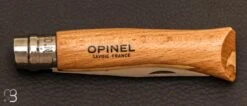 Couteau Opinel Enfant N°07 Inox Hêtre -Promos Opinel Lame Boutique Couteau Opinel enfant n 7 inox hetre 3 zoom