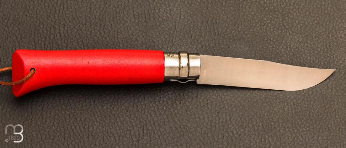 Couteau Opinel N°8 Baroudeur Rouge 2 Couteau Opinel N°8 Baroudeur Rouge – Image 2
