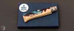 Couteau " Opinel N°8 MERIBEL 2023 ROC DE FER - Le Sublimé " -Promos Opinel Lame Boutique Couteau Opinel n 8 MERIBEL 2023 ROC DE FER Le Sublime 5 zoom