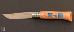 Couteau " Opinel N°8 MERIBEL - COURCHEVEL 2023 " - Championnats Du Monde De Ski Alpin 2023