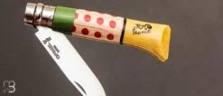 Couteau Opinel N°8 Tour De France 2022 - Le Sublimé -Promos Opinel Lame Boutique Couteau Opinel n 8 Tour de France 2022 Le Sublime 3 zoom