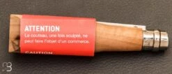 Couteau Opinel N°8 à Sculpter En Noyer 7 Couteau Opinel N°8 à Sculpter En Noyer -Promos Opinel Lame Boutique Couteau Opinel n 8 a sculpter en noyer 4 zoom