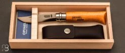 Couteau Opinel N°8 Carbone Ou Inox Avec Plumier -Promos Opinel Lame Boutique Couteau Opinel n 8 carbone ou inox avec plumier 3 zoom