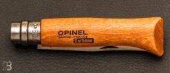 Couteau Opinel N°8 Carbone Ou Inox Avec Plumier -Promos Opinel Lame Boutique Couteau Opinel n 8 carbone ou inox avec plumier 4 zoom