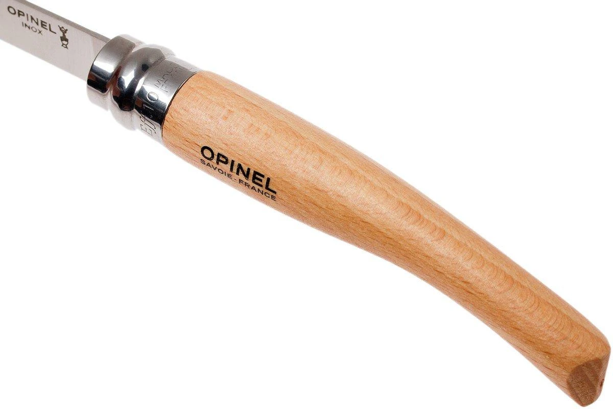 Opinel Slim Line No. 10 Hêtre, Couteau De Poche 6 Opinel Slim Line No. 10 Hêtre, Couteau De Poche – Image 6