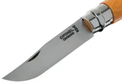 Opinel Couteau De Poche No.8 Gamme De Luxe Avec étui En Cuir, Acier Carbone -Promos Opinel Lame Boutique OP000815 03 opinel v202004 scaled