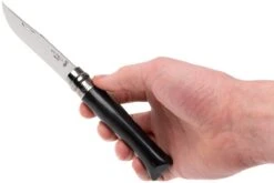 Opinel Couteau De Poche No. 8 Gamme De Luxe, Inox, Corne De Buffle -Promos Opinel Lame Boutique OP000980 07 opinel op000980 07