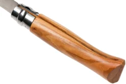 Opinel Couteau De Poche No. 8 Gamme De Luxe Avec étui En Cuir, Olivier -Promos Opinel Lame Boutique OP001004 05 opinel v201903 scaled