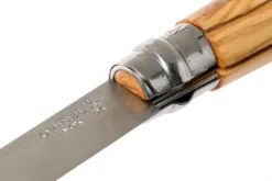 Opinel Couteau De Poche No. 8 Gamme De Luxe Avec étui En Cuir, Olivier -Promos Opinel Lame Boutique OP001004 07 opinel v201903 scaled