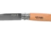 Opinel Couteau De Poche No. 8 Classic, Inox, Avec étui En Cuir, Hêtre
