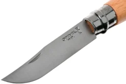 Opinel Couteau De Poche No. 8 Classic, Inox, Avec étui En Cuir, Hêtre -Promos Opinel Lame Boutique OP001089 03 opinel v201903 scaled