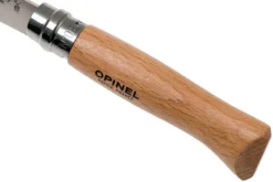 Opinel Couteau De Poche No. 8 Classic, Inox, Avec étui En Cuir, Hêtre -Promos Opinel Lame Boutique OP001089 06 opinel v201903 scaled