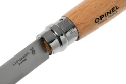 Opinel Couteau De Poche No. 8 Classic, Inox, Avec étui En Cuir, Hêtre -Promos Opinel Lame Boutique OP001089 07 opinel v201903 scaled