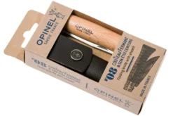 Opinel Couteau De Poche No. 8 Classic, Inox, Avec étui En Cuir, Hêtre -Promos Opinel Lame Boutique OP001089 11 opinel v201903 scaled