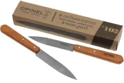 Opinel Set De 2 Couteaux D'office N°102, Acier Carbone -Promos Opinel Lame Boutique OP001222 07 opinel no 102 op001222 07