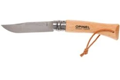 Opinel Couteau De Poche No. 7 Classic, Inox, Longueur De La Lame 8,0 Cm