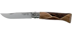 Opinel Couteau De Poche No. 8 Classic, Inox, Chaperon