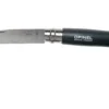 Opinel No. 08RV Noir, Couteau De Poche, Acier Inoxydable, Lame 8,5 Cm