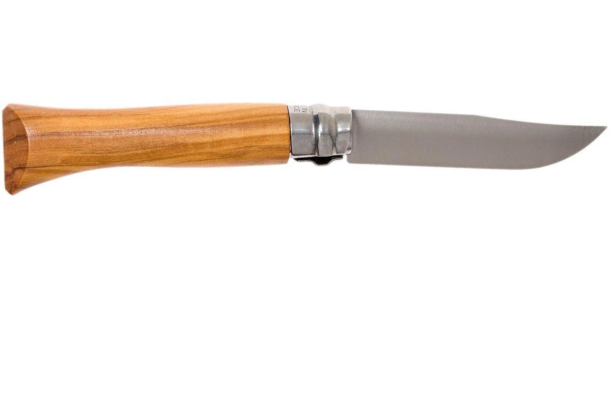 Opinel Couteau De Poche No. 6 Gamme De Luxe, Inox, Olivier 2 Opinel Couteau De Poche No. 6 Gamme De Luxe, Inox, Olivier – Image 2