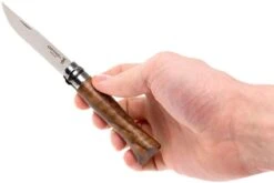 Opinel Couteau De Poche No. 6 Gamme De Luxe, Inox, Noyer -Promos Opinel Lame Boutique OP002022 07 opinel op002022 07