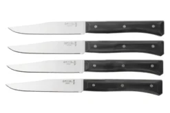 Opinel Facette Slate, Set De 4 Couteaux De Table Micro-dentelés