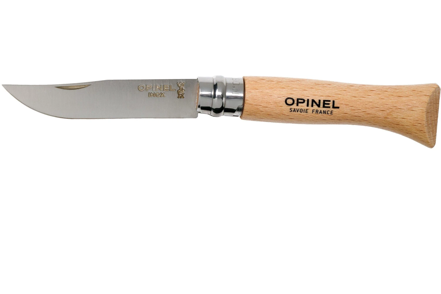 Opinel No. 06RV, Couteau De Poche, Acier Inoxydable, Lame7 Cm 1 Opinel No. 06RV, Couteau De Poche, Acier Inoxydable, Lame7 Cm