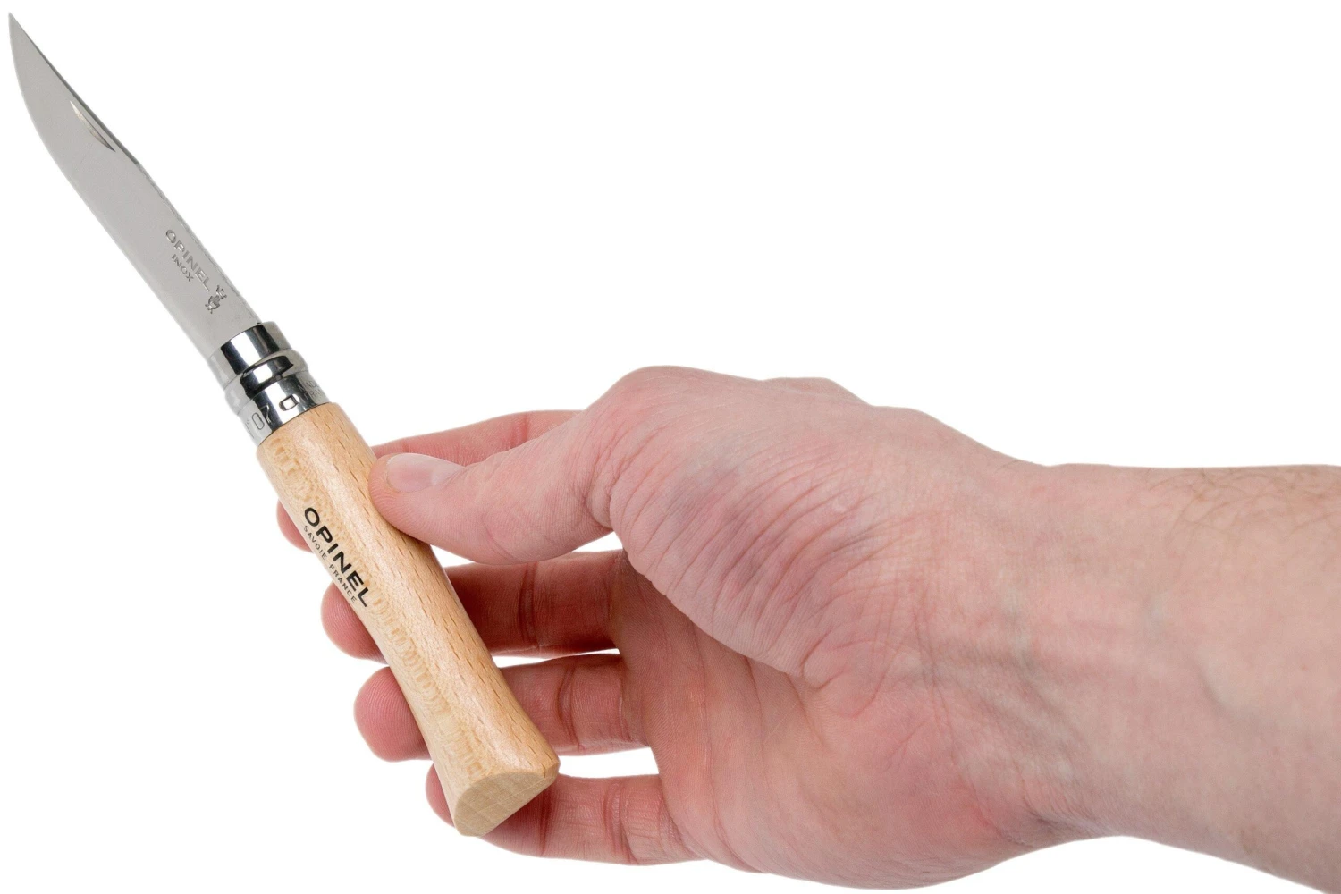 Opinel No. 07RV, Couteau De Poche, Acier Inoxydable, Lame 8 Cm 8 Opinel No. 07RV, Couteau De Poche, Acier Inoxydable, Lame 8 Cm – Image 8