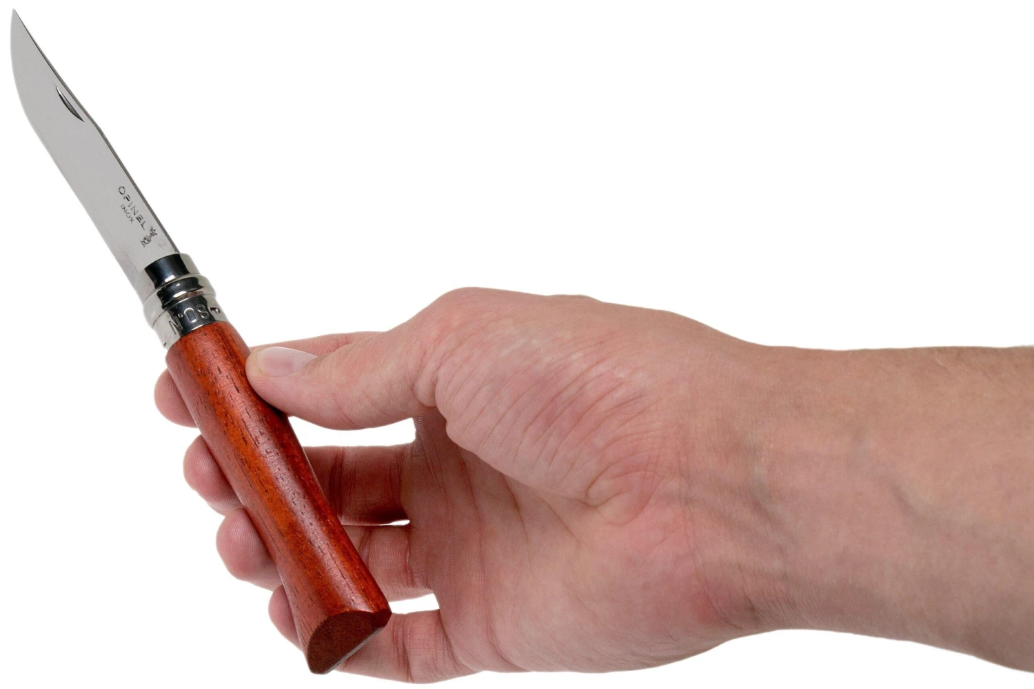 Opinel Couteau De Poche No. 8 Gamme De Luxe, Inox, Padouk 8 Opinel Couteau De Poche No. 8 Gamme De Luxe, Inox, Padouk – Image 8