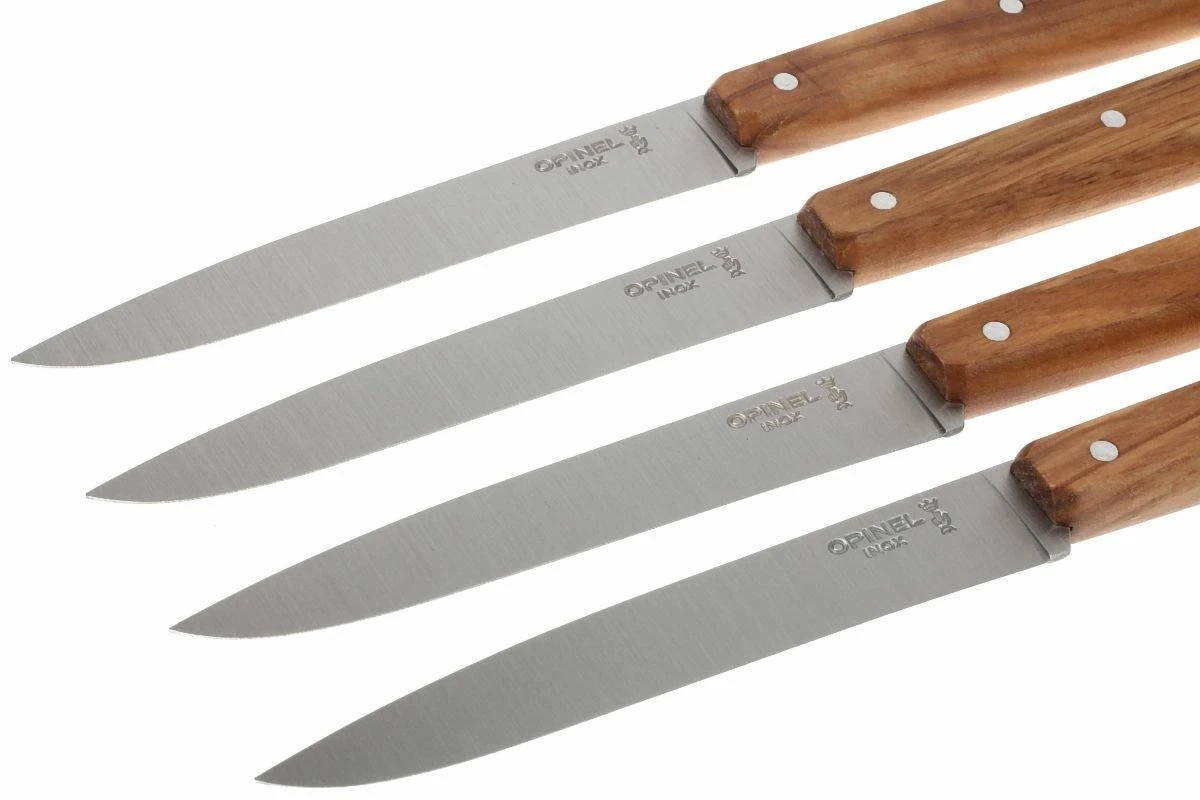 Opinel T001515, Set De Couteaux à Steak, Esprit Sud, Bois D'olivier 2 Opinel T001515, Set De Couteaux à Steak, Esprit Sud, Bois D'olivier – Image 2