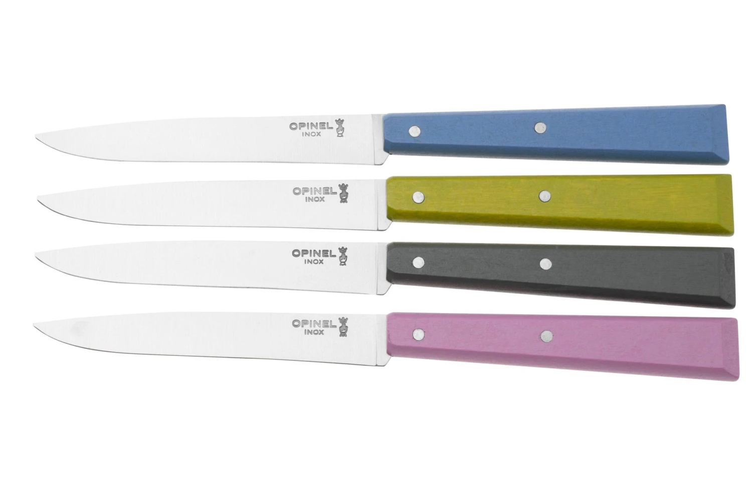 Opinel T001533, Set De Couteaux à Steak, Esprit Campagne 1 Opinel T001533, Set De Couteaux à Steak, Esprit Campagne