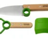 Opinel Le Petit Chef 002577 Set De Couteaux De Cuisine, Vert