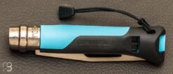 Opinel N°8 Outdoor Bleu -Promos Opinel Lame Boutique Opinel N 8 Outdoor Bleu 3 zoom