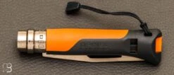 Opinel N°8 Outdoor Orange 5 Opinel N°8 Outdoor Orange -Promos Opinel Lame Boutique Opinel N 8 Outdoor Orange 3 zoom