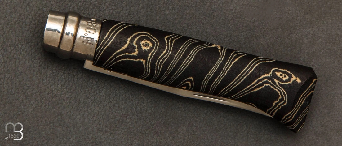 Couteau Opinel N°08 200 Ans Maison Berthier - Série Limitée - Lame Poliglace 3 Couteau Opinel N°08 200 Ans Maison Berthier - Série Limitée - Lame Poliglace – Image 3