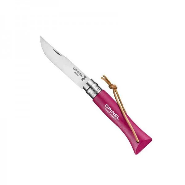Couteau Opinel Baroudeur Numéro 6 Framboise 1 Couteau Opinel Baroudeur Numéro 6 Framboise
