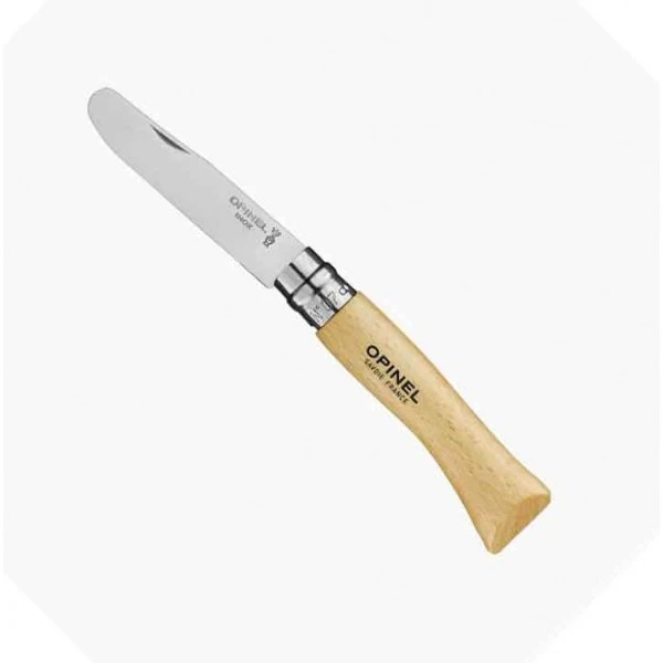 Couteau Opinel Enfant à Bout Rond En Hêtre Avec étui 2 Couteau Opinel Enfant à Bout Rond En Hêtre Avec étui – Image 2