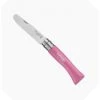 Couteau Opinel Enfant à Bout Rond Fuchsia (rose)